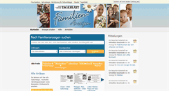 Desktop Screenshot of familienanzeigen.tageblatt.de